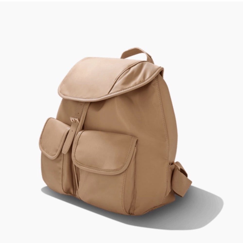 Classic Tan Women's Backpack Bag